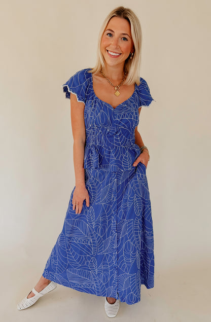 THE BALI EMBROIDERED TOP