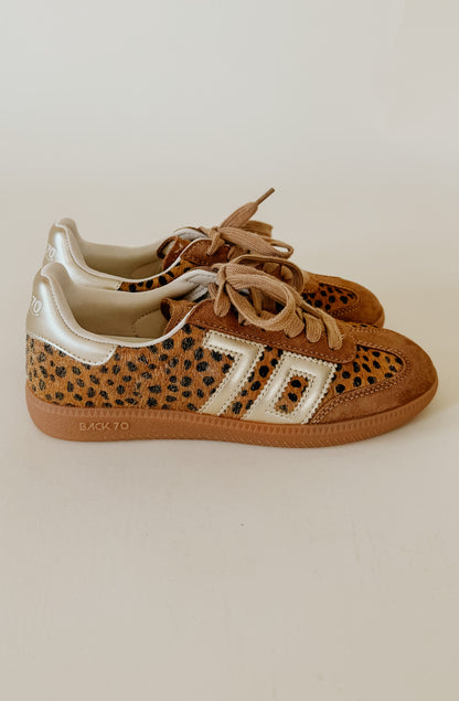 BACK 70 CLOUD SNEAKER IN LEOPARD GOLD