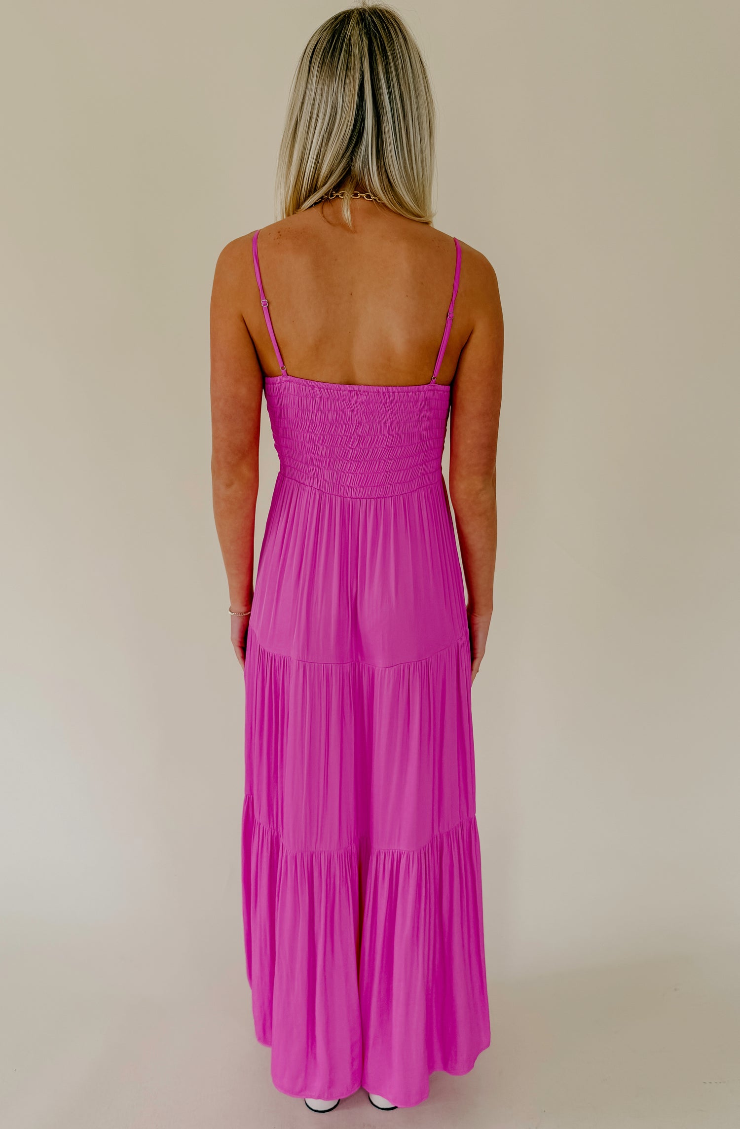 LAVENDER BROWN AURORA DRESS