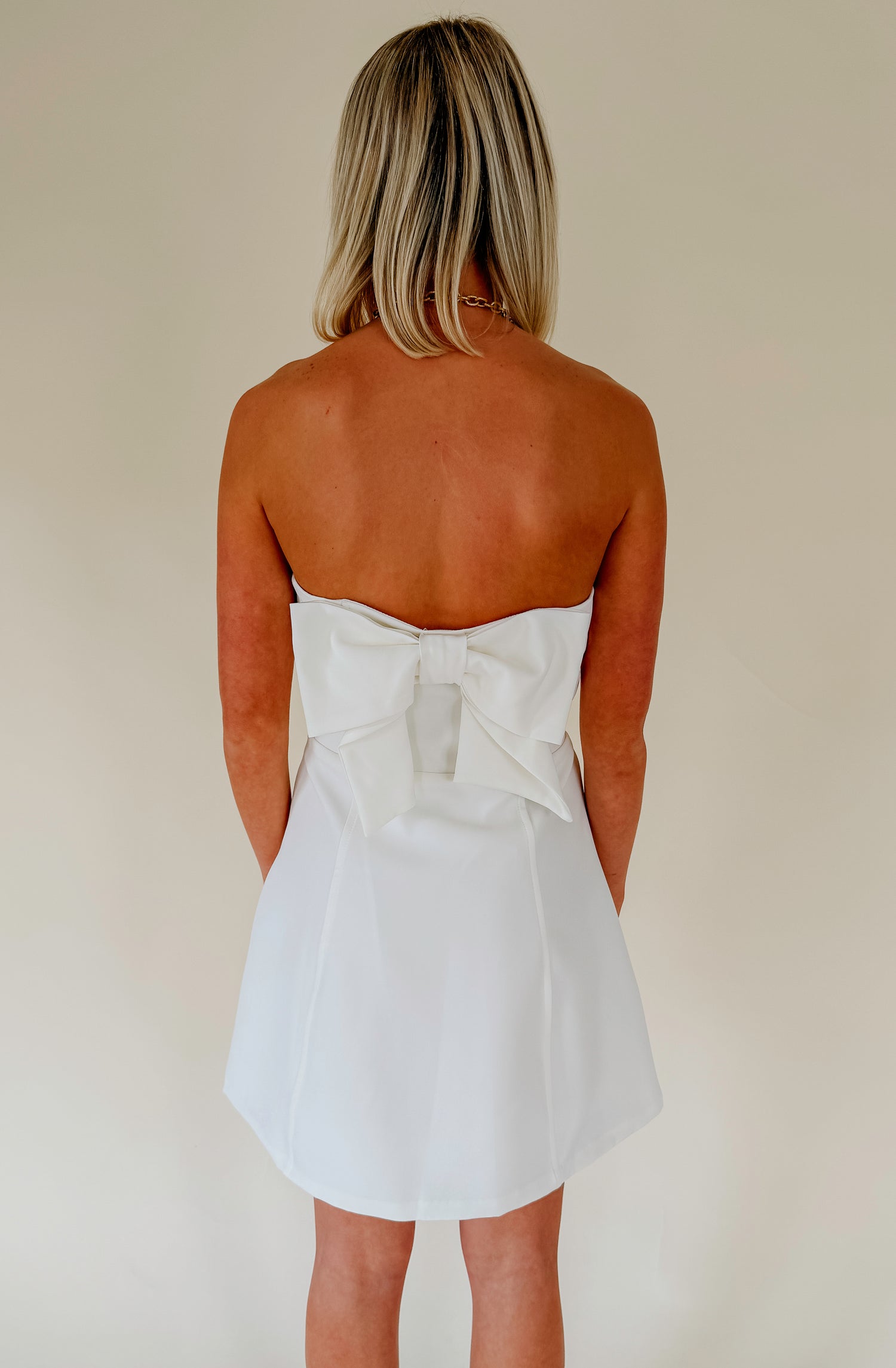 DOWN THE AISLE STRAPLESS DRESS