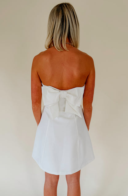 DOWN THE AISLE STRAPLESS DRESS