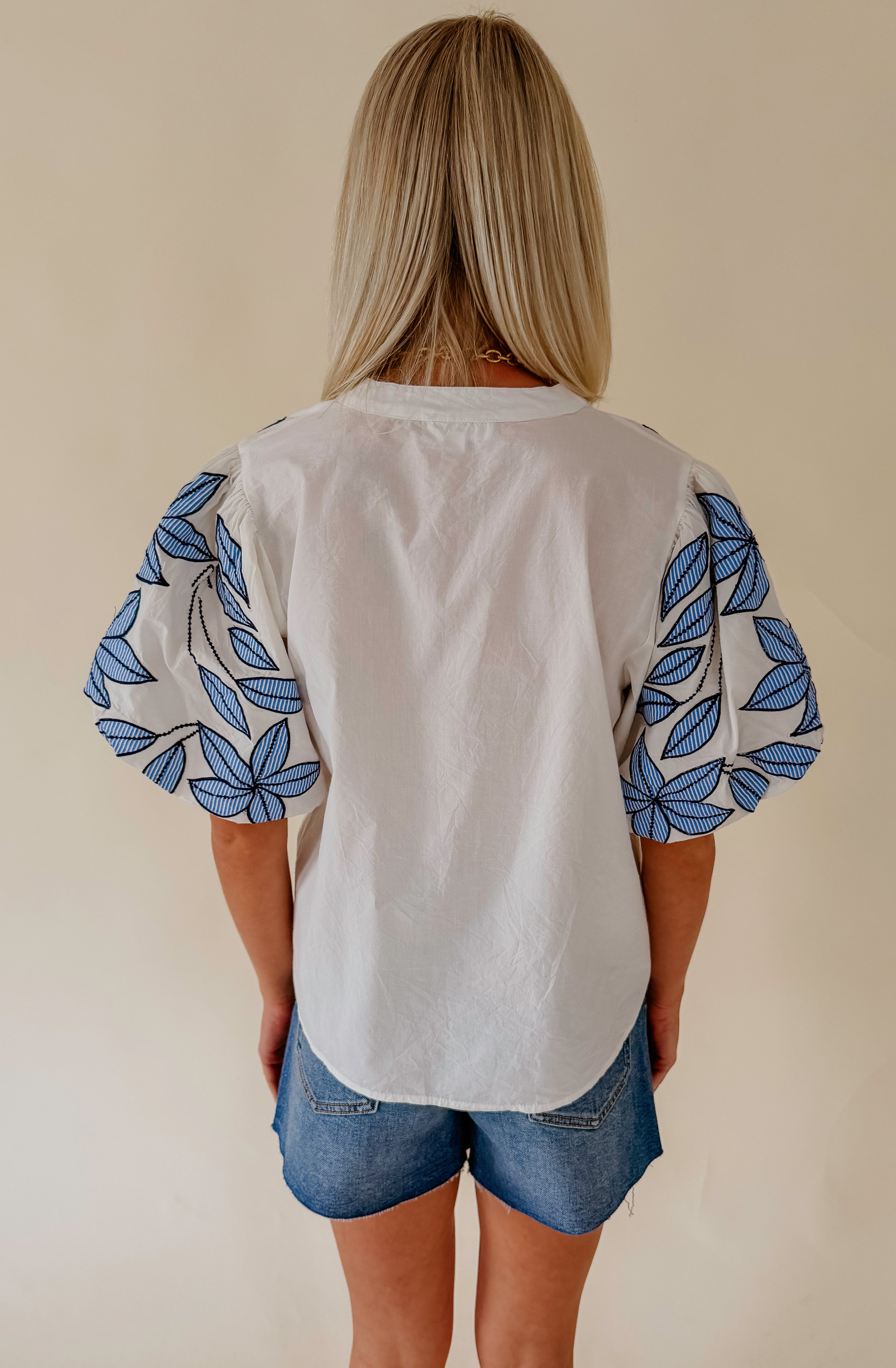 SUMMER DAYS FLORAL BLOUSE