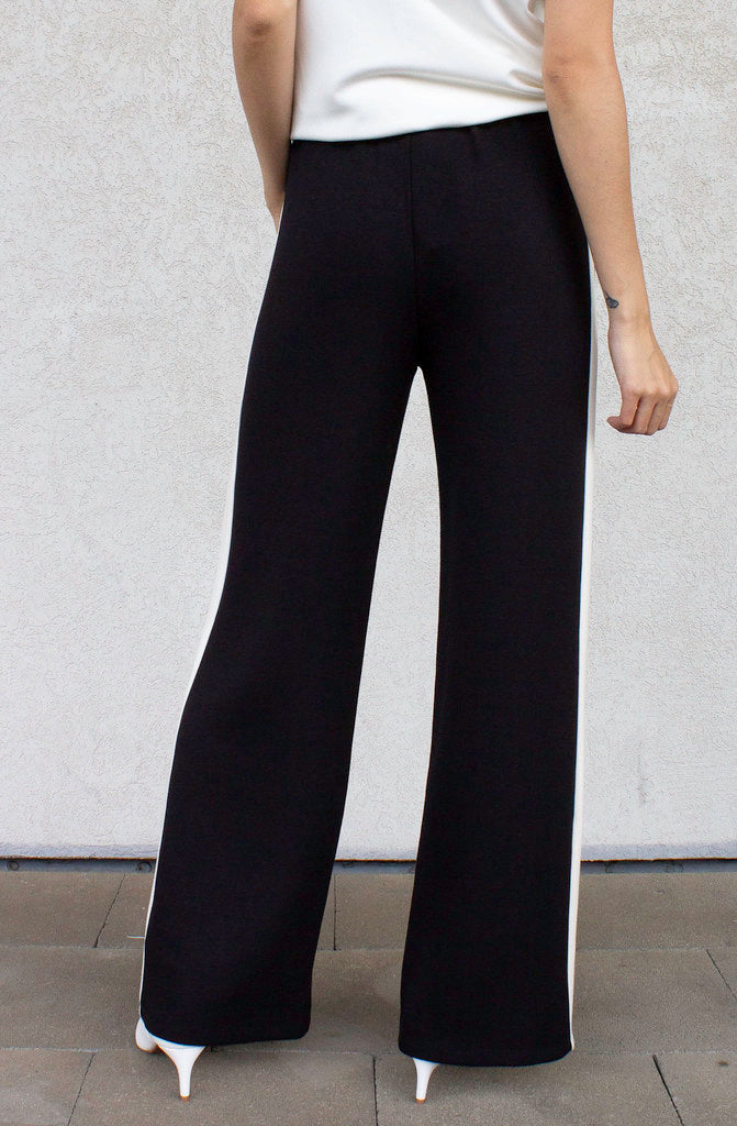 THE ADDY SIDE STRIPED WIDE LEG PANT