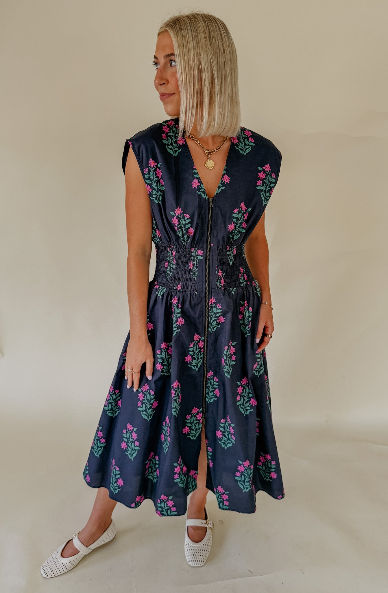 THE PERSEPHONE MIDI DRESS