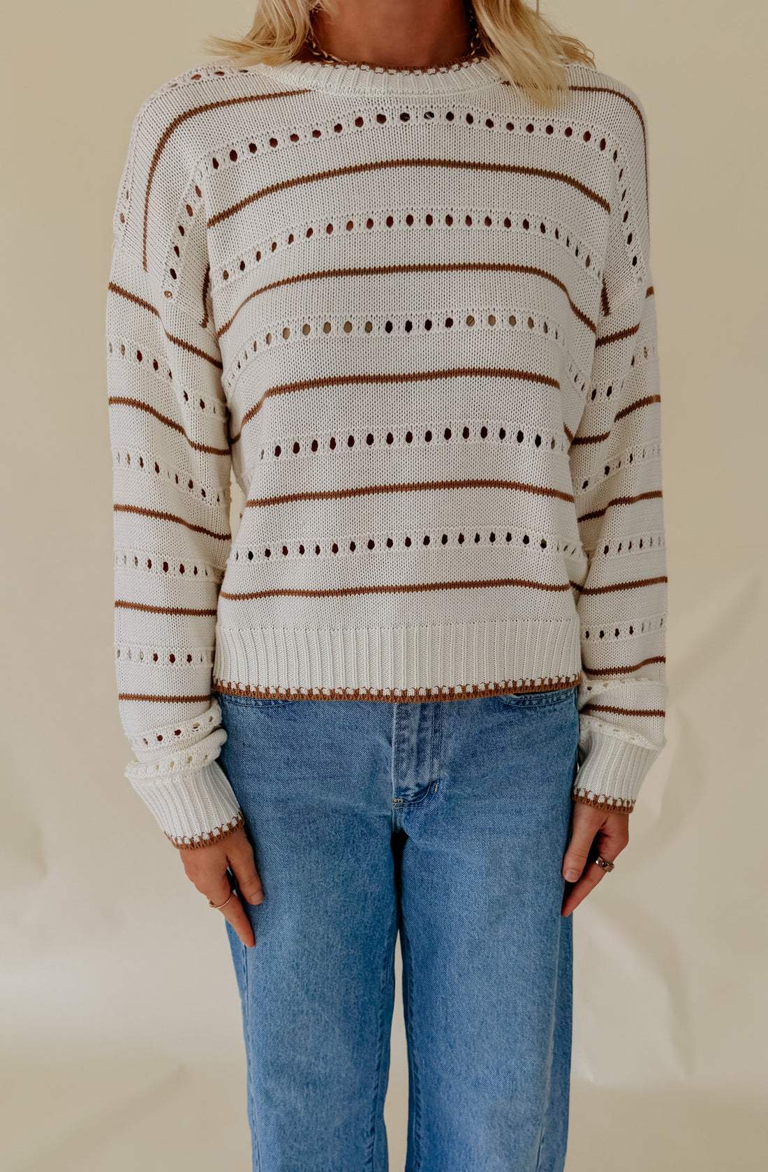 Z SUPPLY DARBY STRIPE SWEATER
