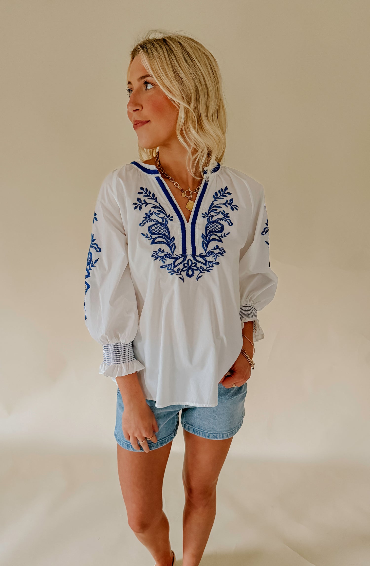 THE GENEVIEVE TOP