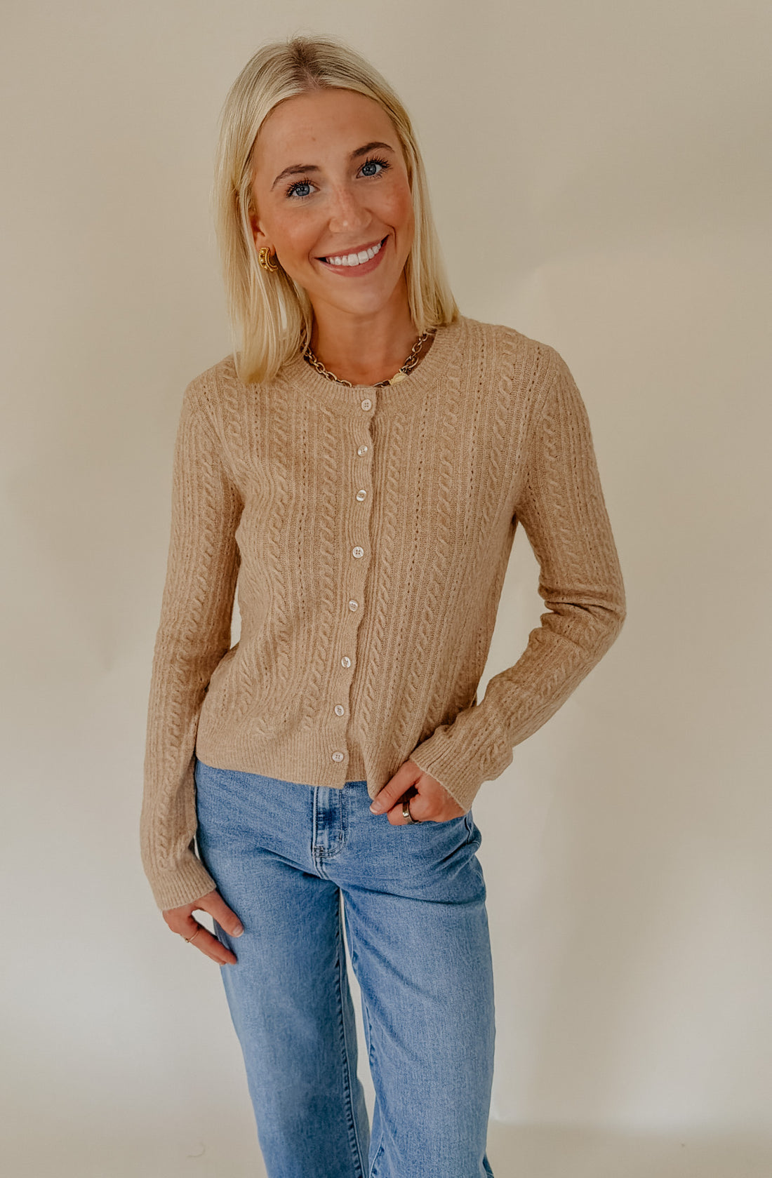 Z SUPPLY MEDINA POINTELLE CARDIGAN