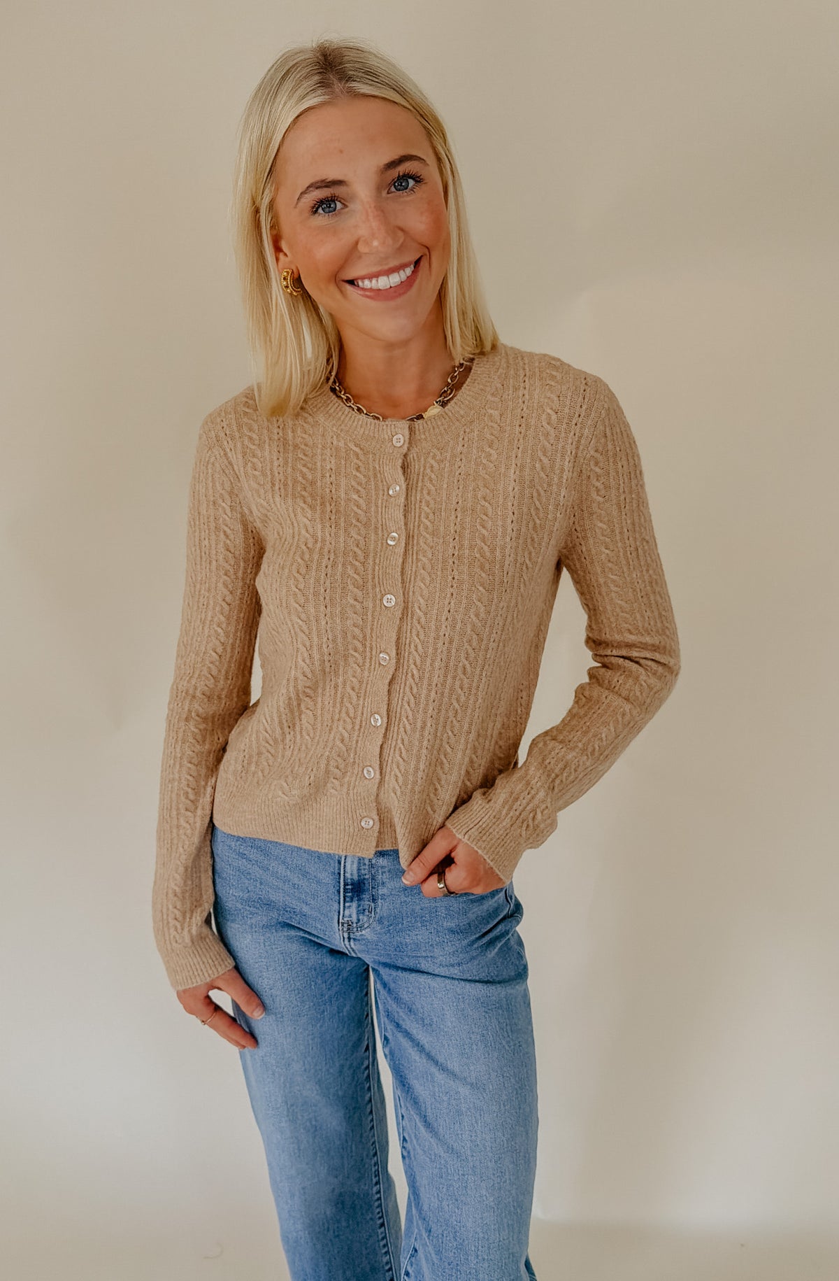 Z SUPPLY MEDINA POINTELLE CARDIGAN