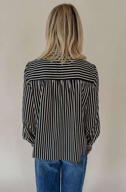 THE BAILEY TIE FRONT BLOUSE