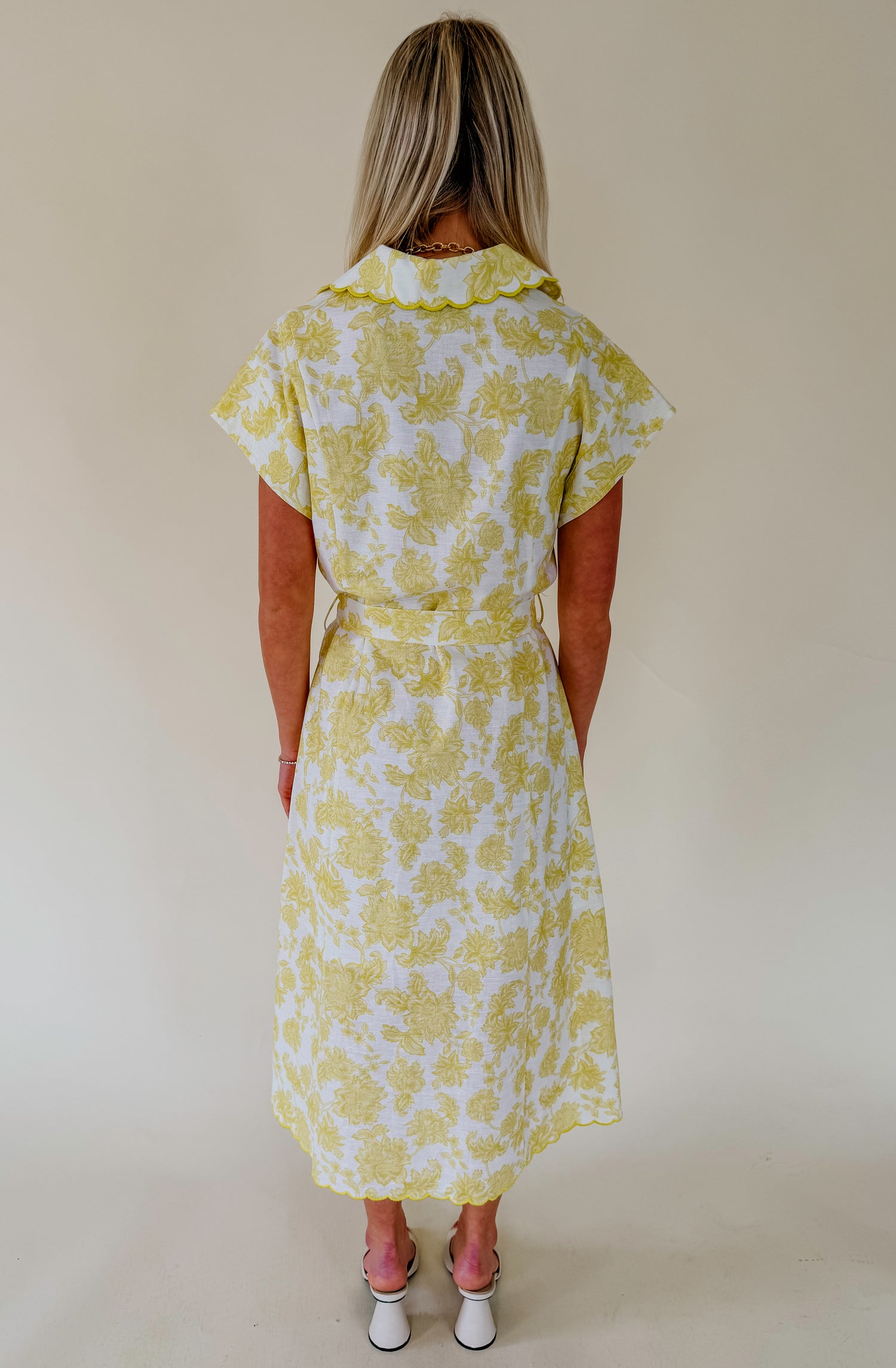 HOLDING OUT HOPE FLORAL MIDI DRESS