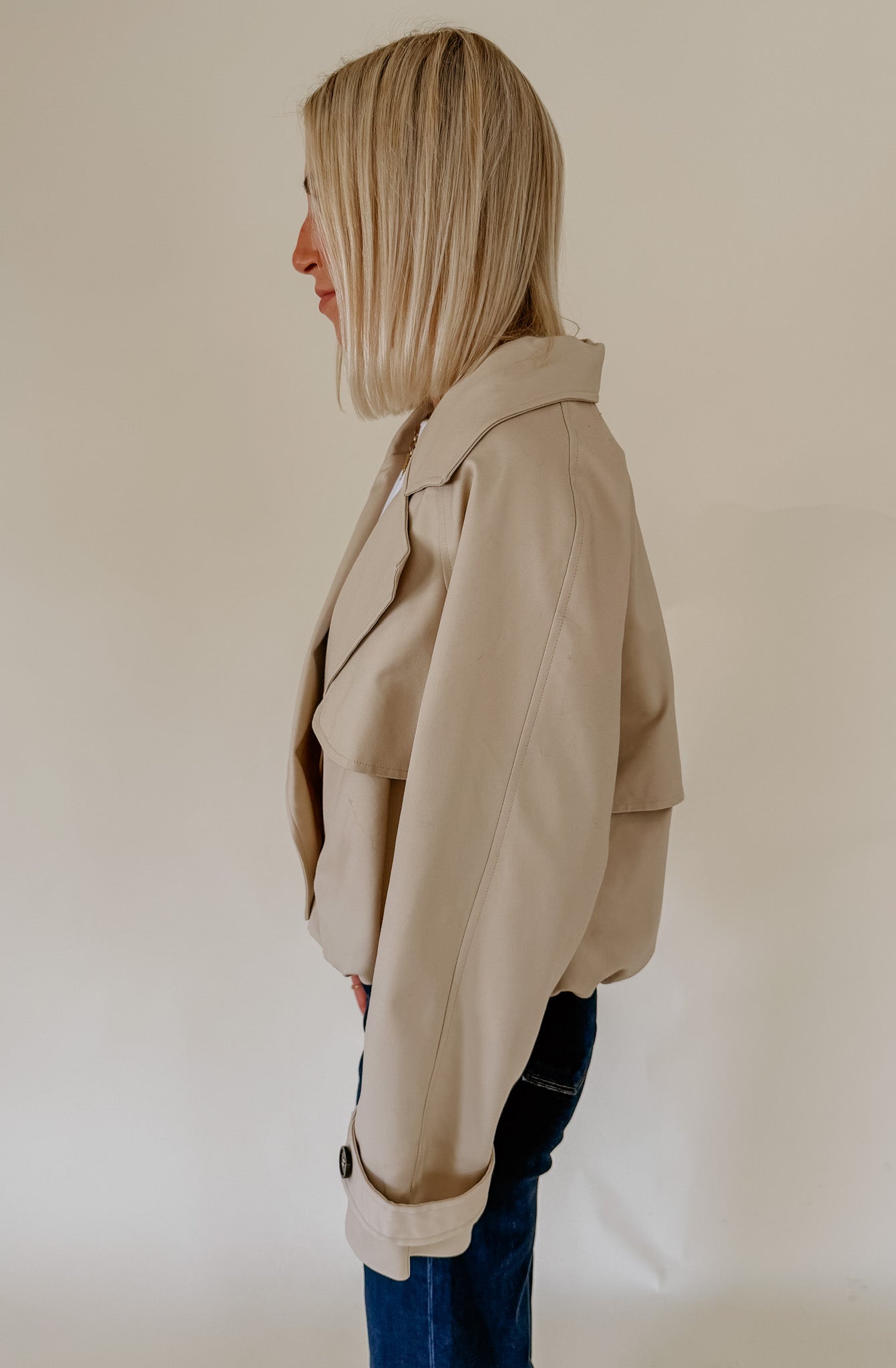 THE MURPHY BUBBLE HEM JACKET
