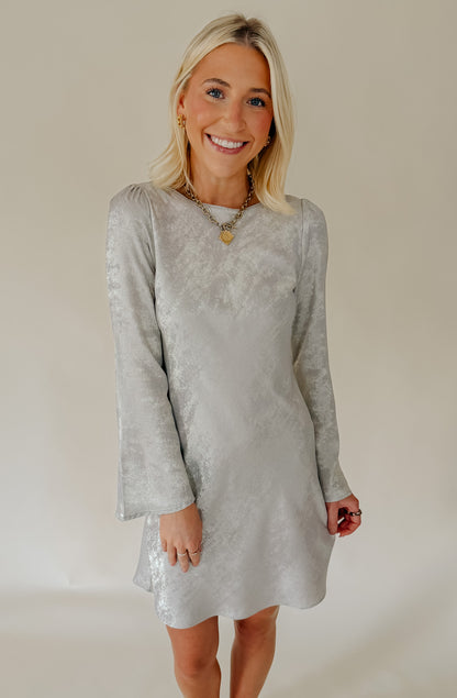 METALLIC SHIMMER DRESS