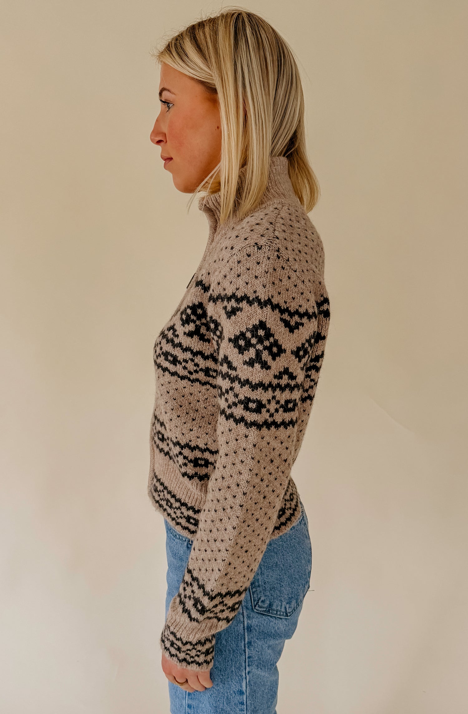 Z SUPPLY BISMARCK ZIP CARDIGAN