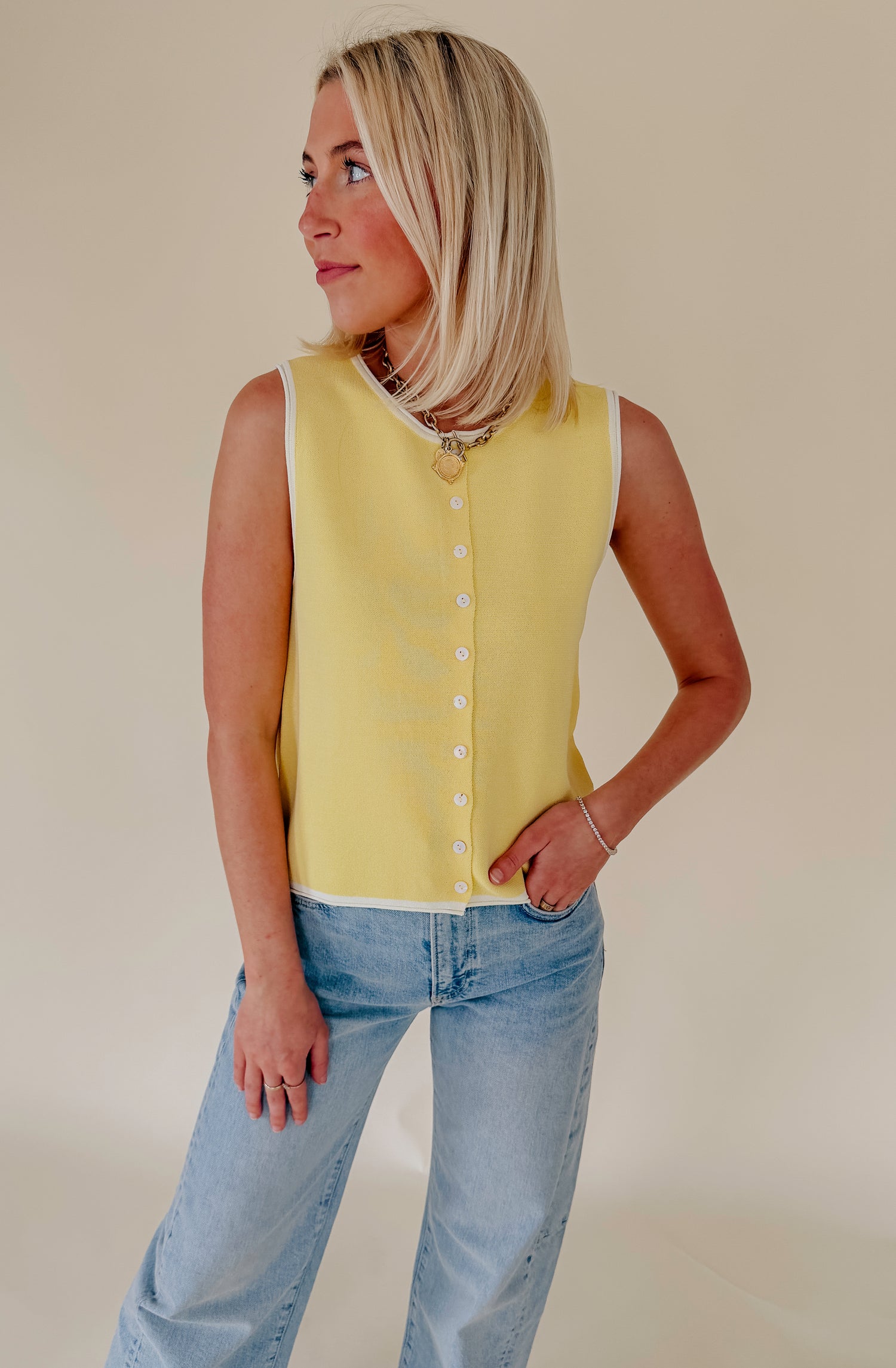 SUNNY DAY KNIT TANK