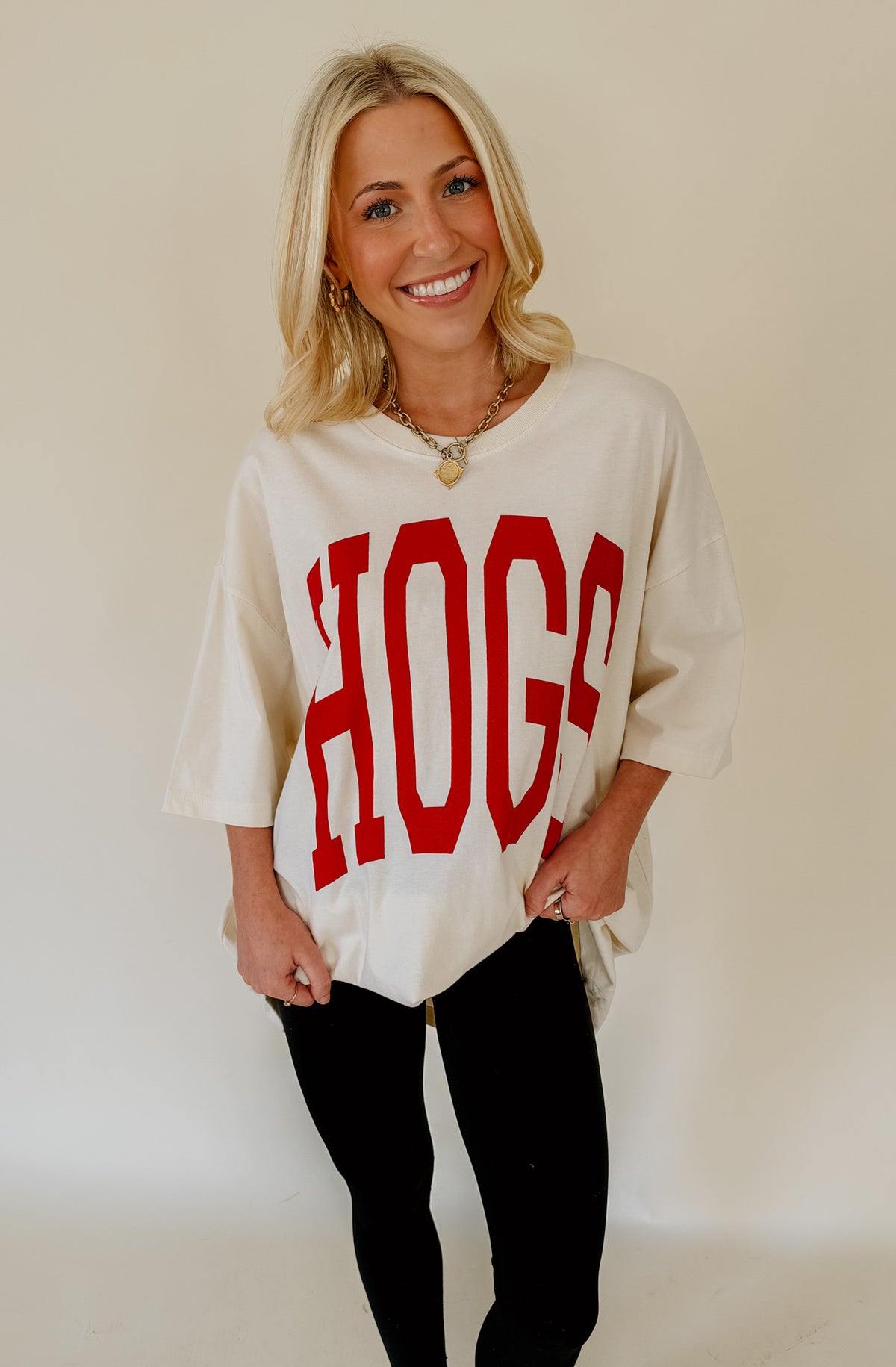 RAZORBACKS HOGS TALL BOY TEE