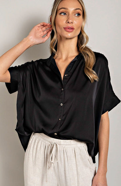 THE MAVEN BUTTONED BLOUSE