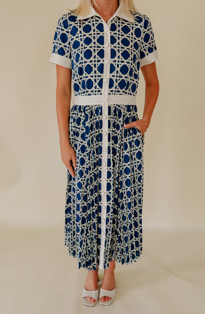 MESTIZA BILLIE COLLARED SHIRT DRESS