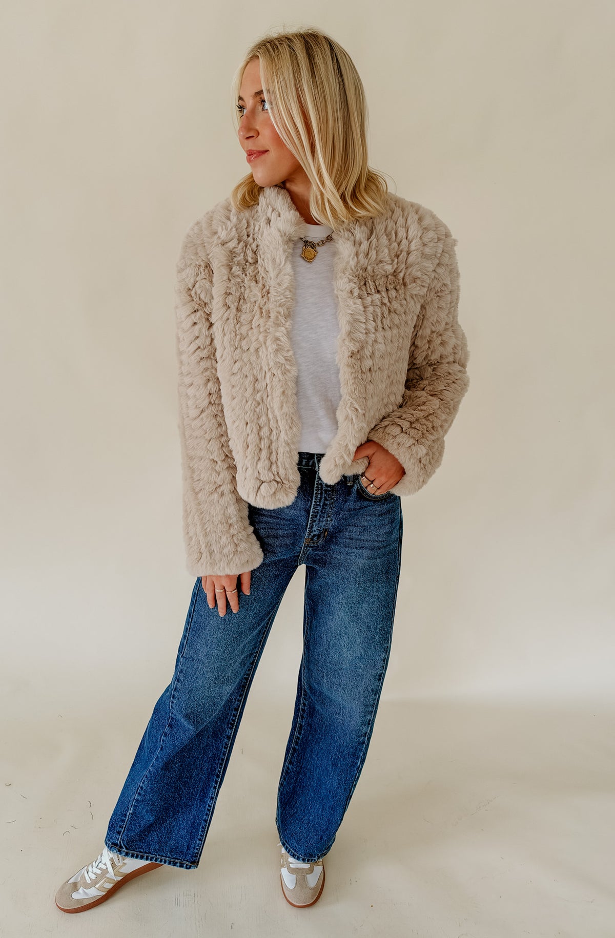 HEARTLOOM ALDEN FAUX FUR JACKET