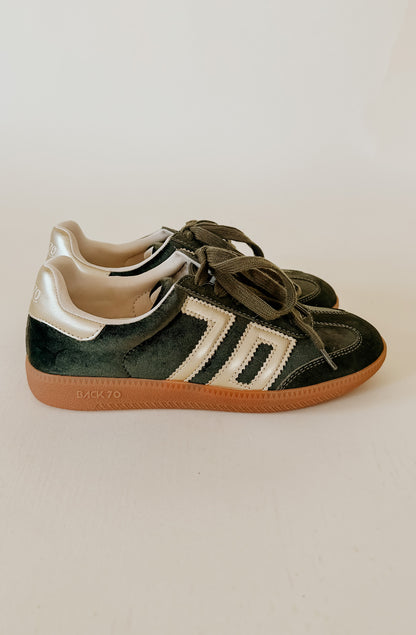 BACK 70 CLOUD SNEAKER IN VELVET GOLD
