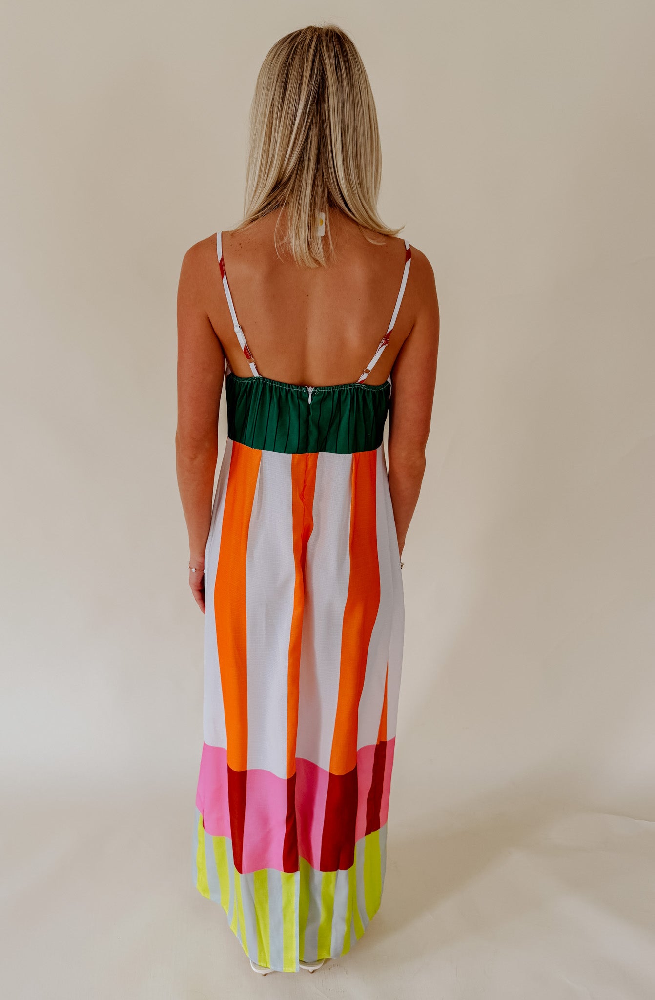 STRIPES FOR DAYS MAXI DRESS