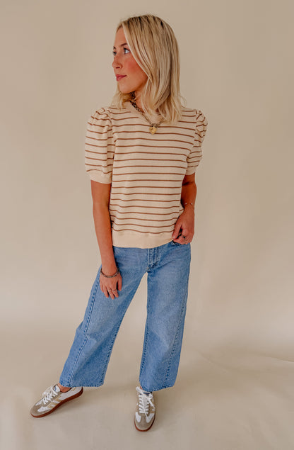 DRAWN TOGETHER STRIPED TEE