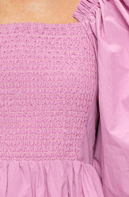 THE MADI PUFF SLEEVE DRESS
