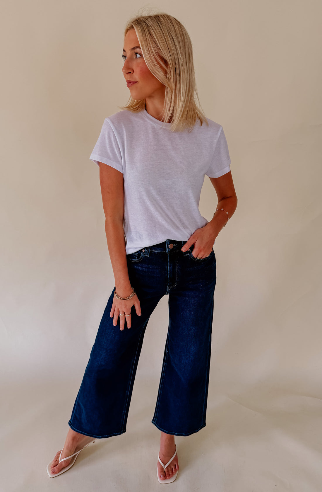 PAIGE ANESSA WIDE LEG CROP JEAN