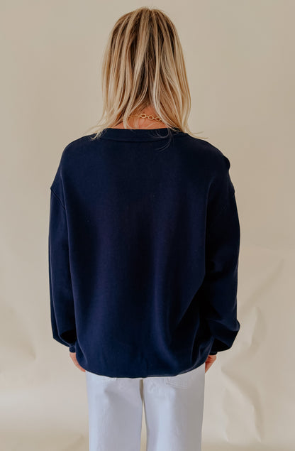 Z SUPPLY SEASIDE BOYFRIEND SWEATSHIRT