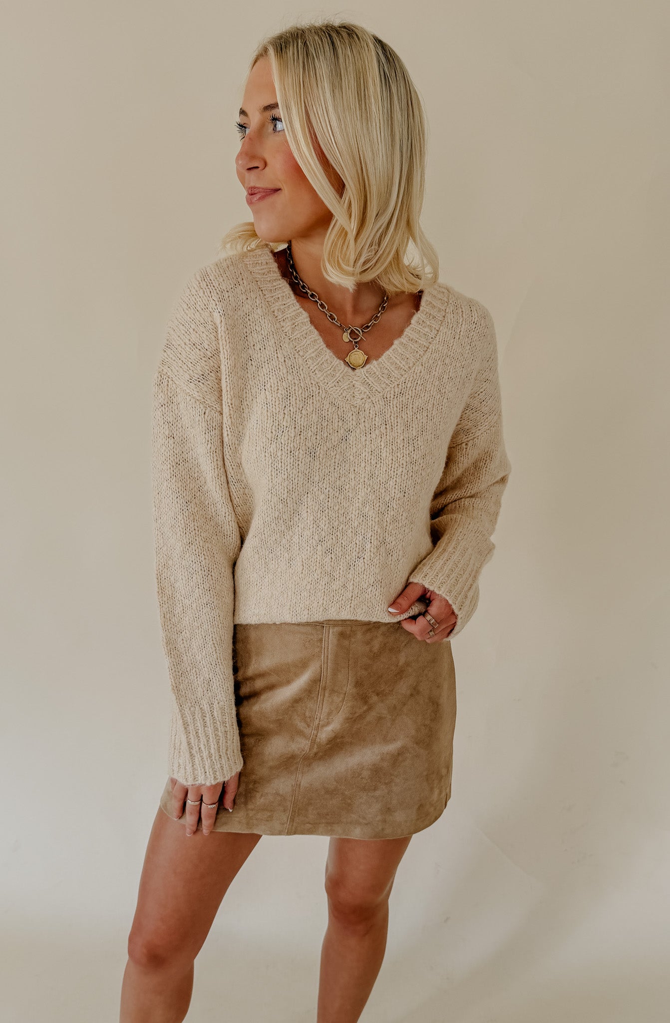 Z SUPPLY BOLTON BOUCLE SWEATER