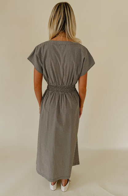 Z SUPPLY SANNA GINGHAM MIDI DRESS