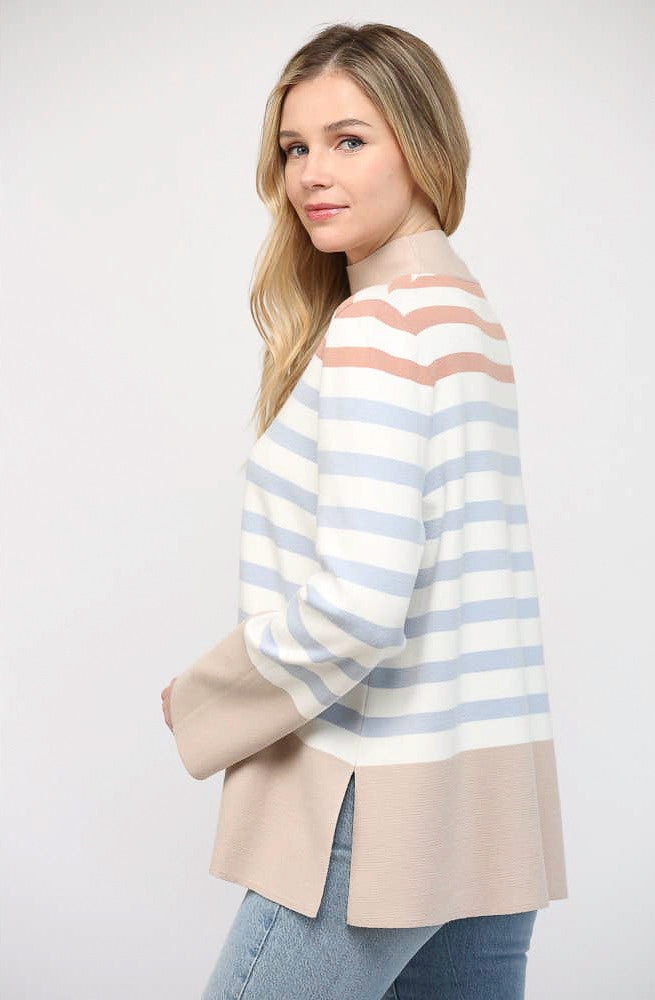LONDON FOG STRIPED SWEATER
