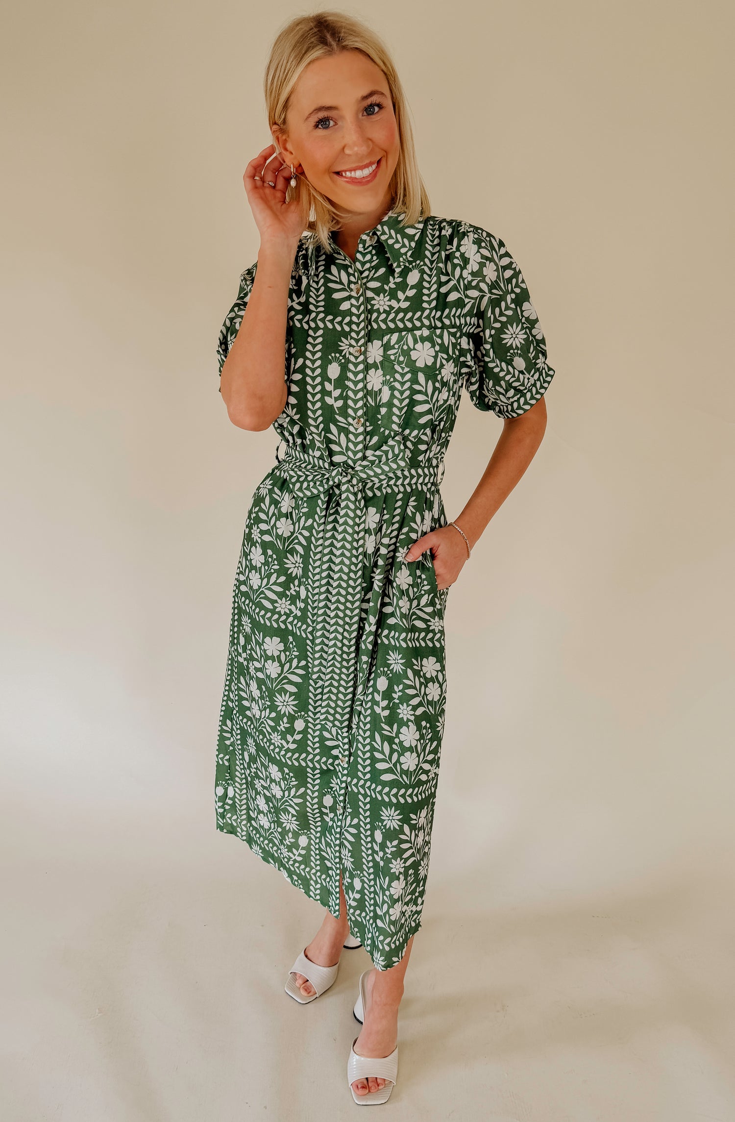 THE AVERY FLORAL MIDI