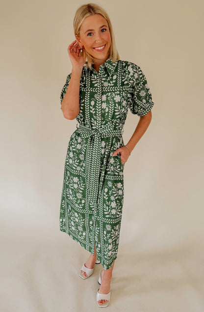 THE AVERY FLORAL MIDI