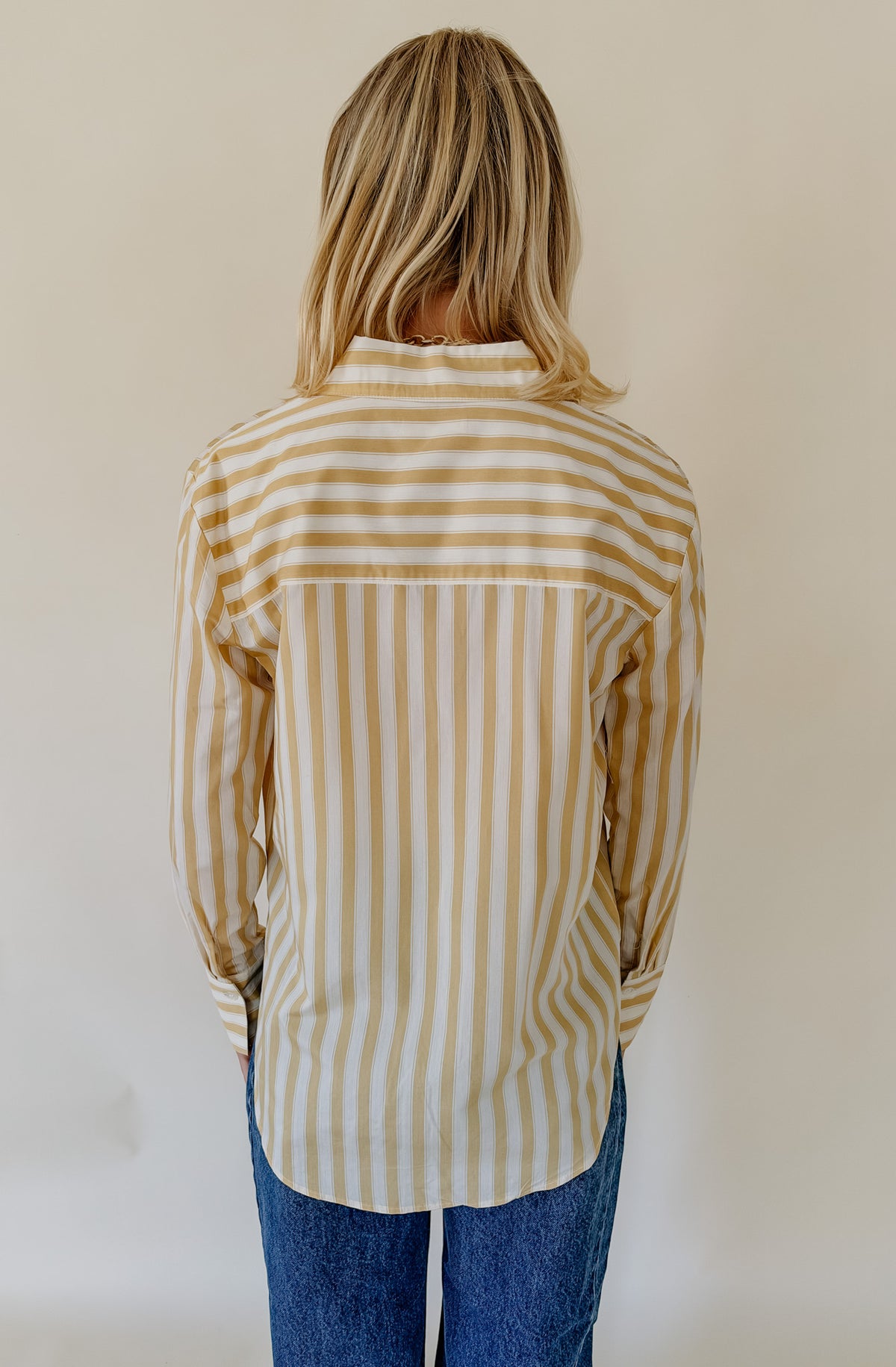 Z SUPPLY GOLDEN HAVEN STRIPE BUTTON UP