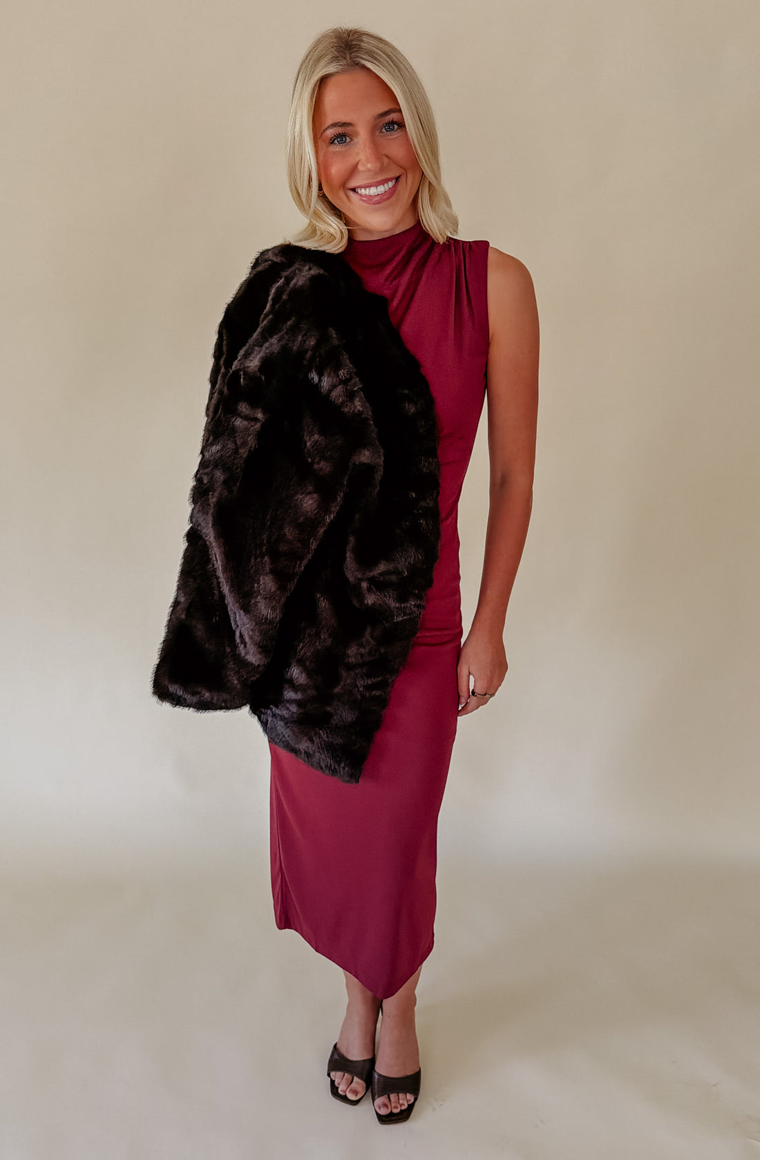 STEVE MADDEN BO MIDI DRESS