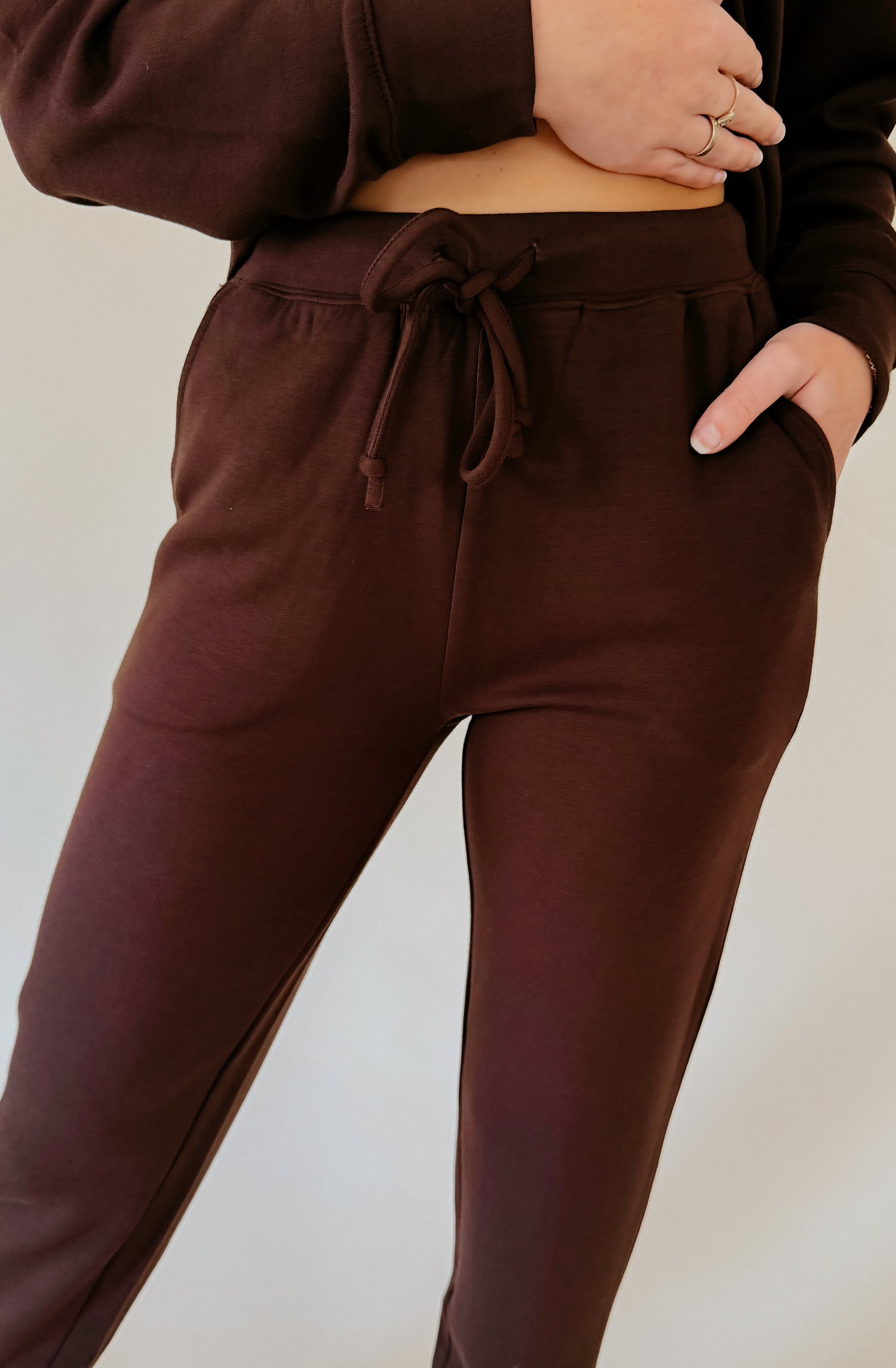 SOFTIES DREAMTECH QUARTER ZIP JOGGER SET