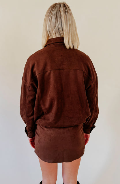 MY WISH SUEDE JACKET
