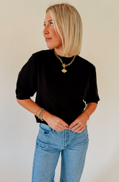 YOUR FAVORITE CREW NECK SWEATER
