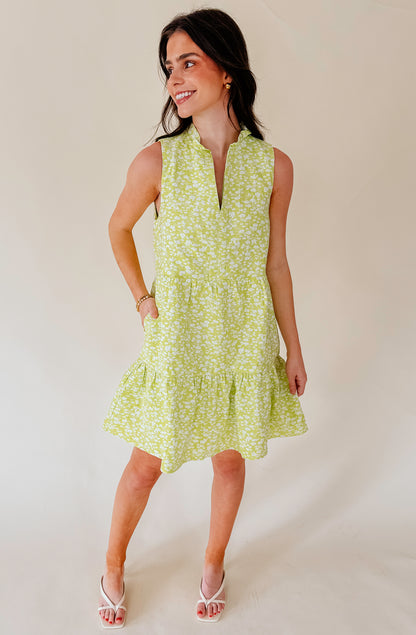 ON THE ROCKS TEXTURED DRESS