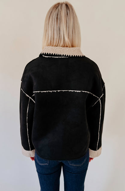 THE HAILEY SHERPA JACKET
