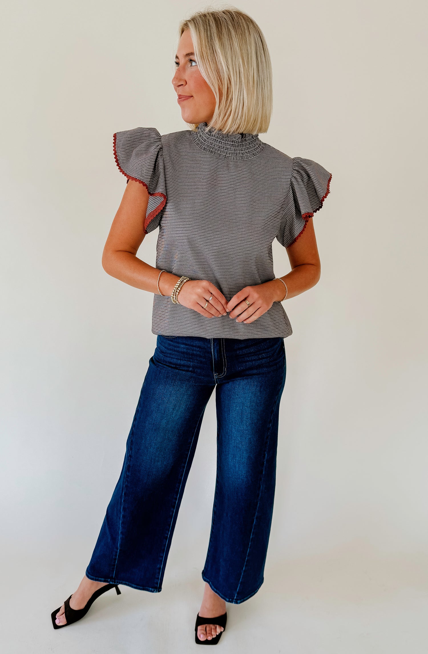 HIGH HOPES HIGH NECK BLOUSE
