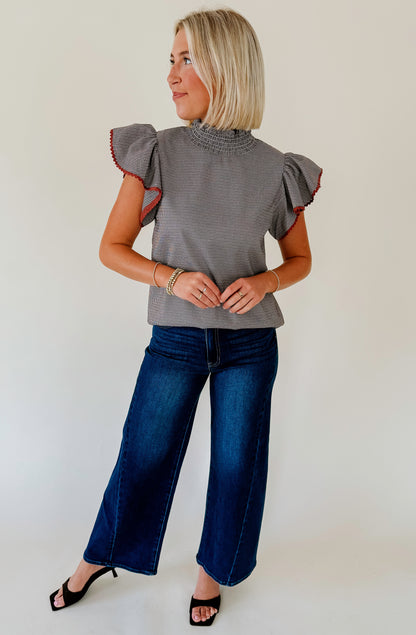 HIGH HOPES HIGH NECK BLOUSE