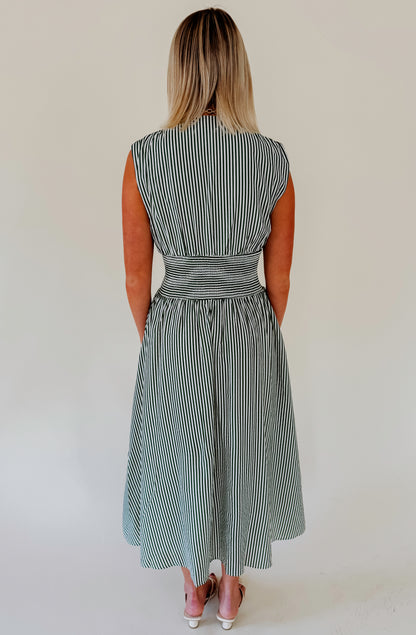 SIMPLE ENOUGH SMOCKED MIDI