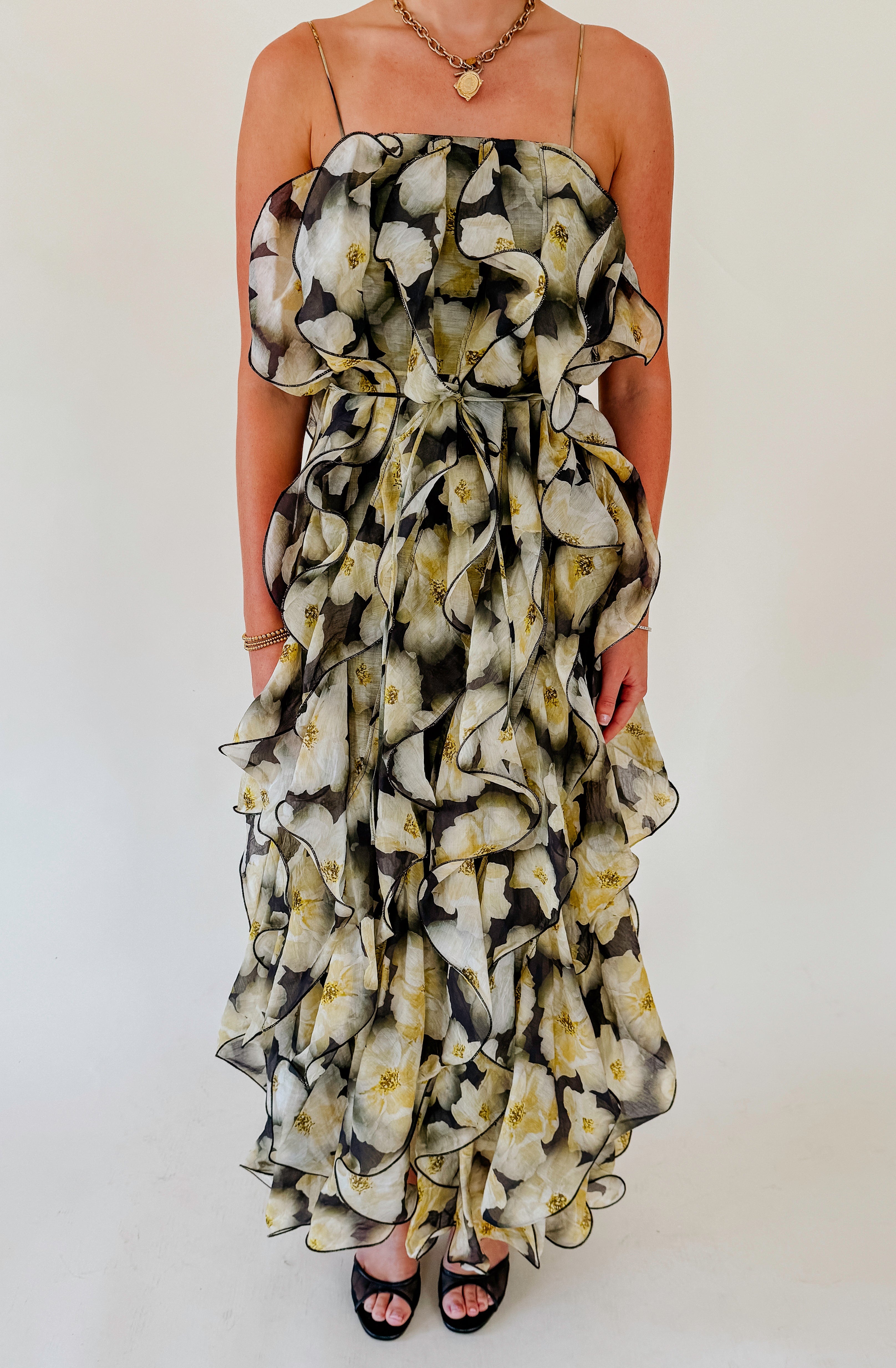 CIEBON IRINA RUFFLED DRESS
