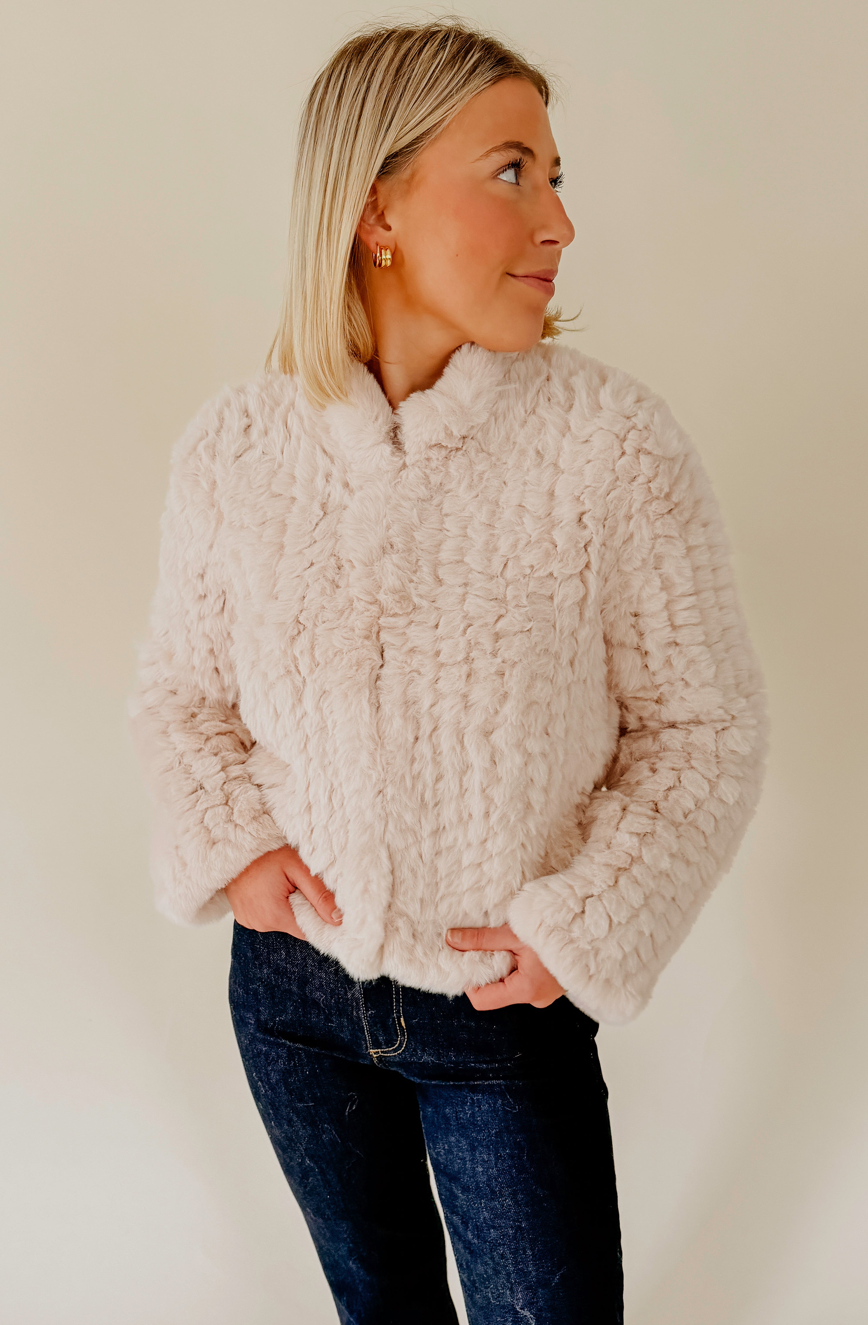 HEARTLOOM JELENA FAUX FUR JACKET