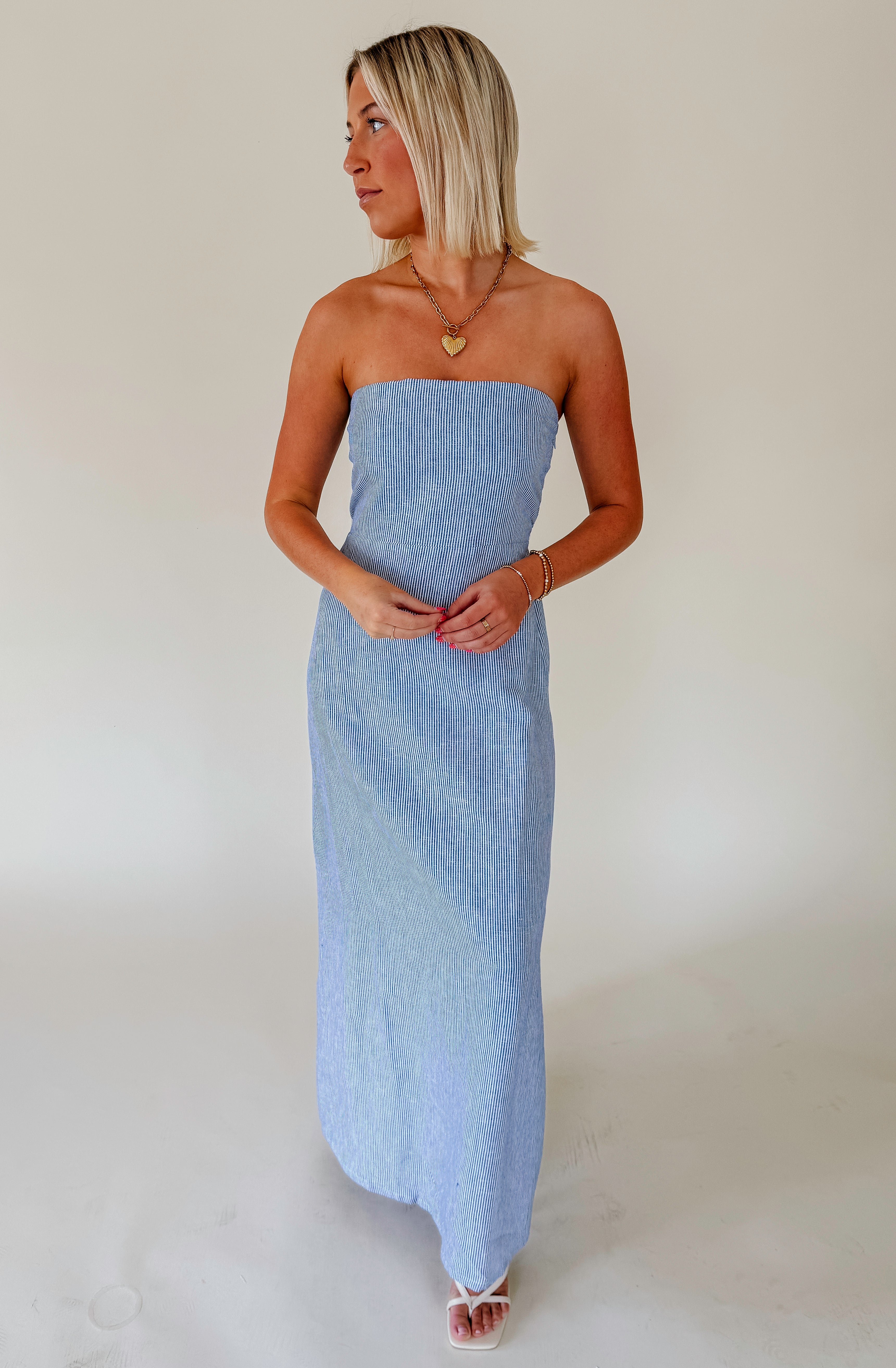 THE PORTLAND STRIPED DRESS