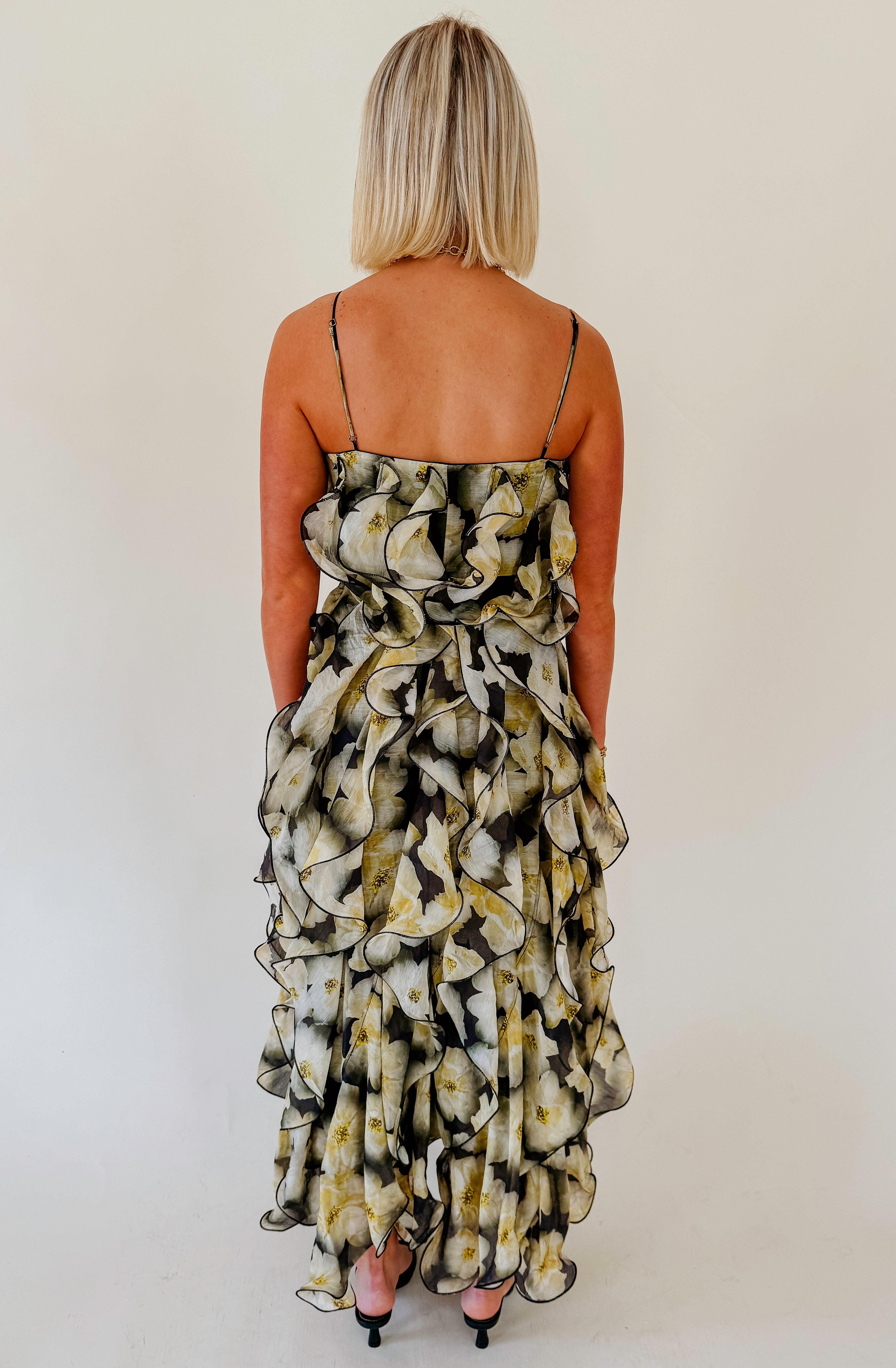 CIEBON IRINA RUFFLED DRESS