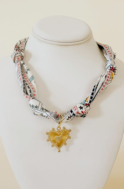 KYRA SCARF NECKLACE