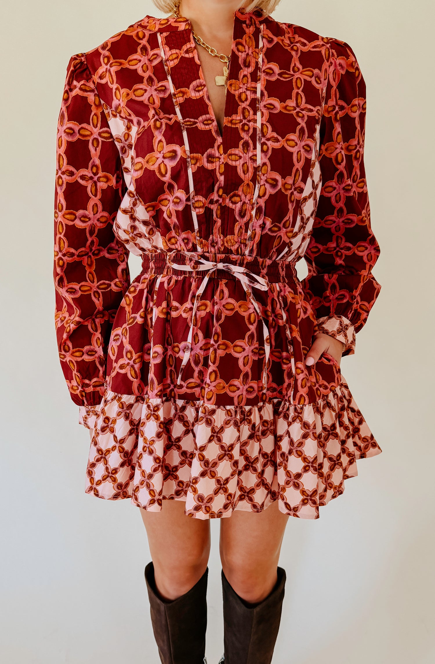 PLAY IT AGAIN MINI DRESS