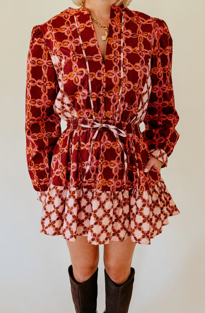 PLAY IT AGAIN MINI DRESS